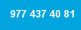 977 437 40 81 977 437 40 81